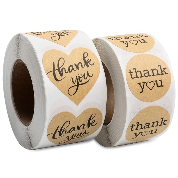 Other - 200 Kraft Paper Stickers Other - 200 Kraft Paper Stickers